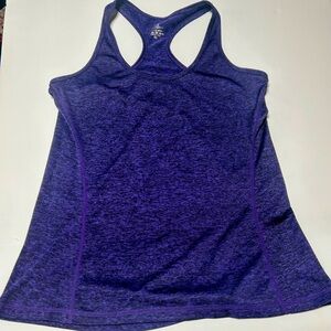 Icyzone Women's Purple Racerback Tank Top
Size M